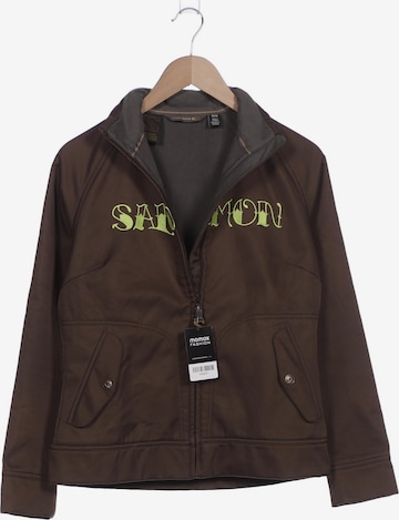 SALOMON Jacke M in Braun: Vorderseite