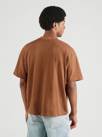 SELECTED - Camiseta 'SLHOscar' en marrón