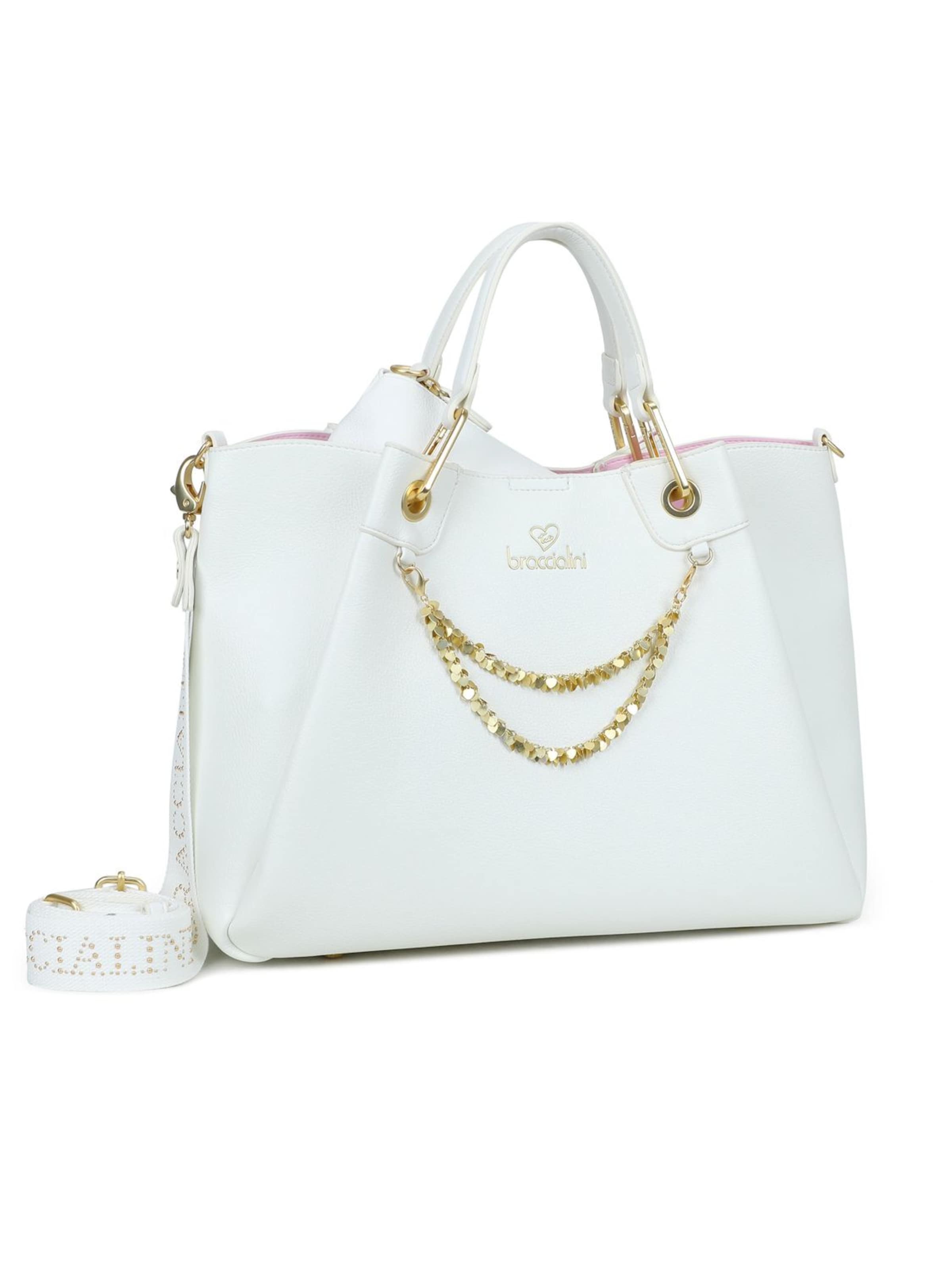 Braccialini Handtasche 'Amy'‌‌‌ in Weiß