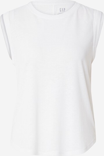 GAP T-shirt en blanc chiné, Vue avec produit