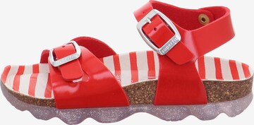 SUPERFIT Sandály – červená