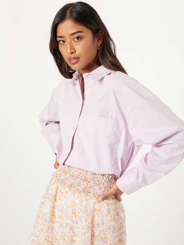 Abercrombie & Fitch Bluse i rosa: forside