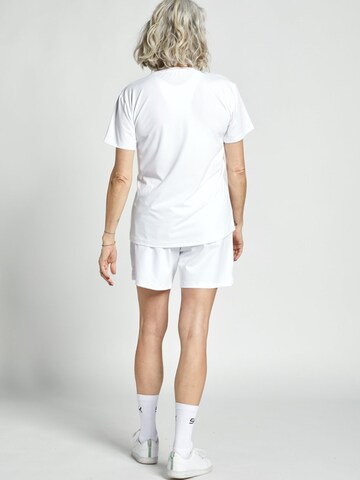 SPORTKIND Funktionsshirt 'Loose Fit Kurzarm'‌‌‌‌‌‌‌ in Weiß