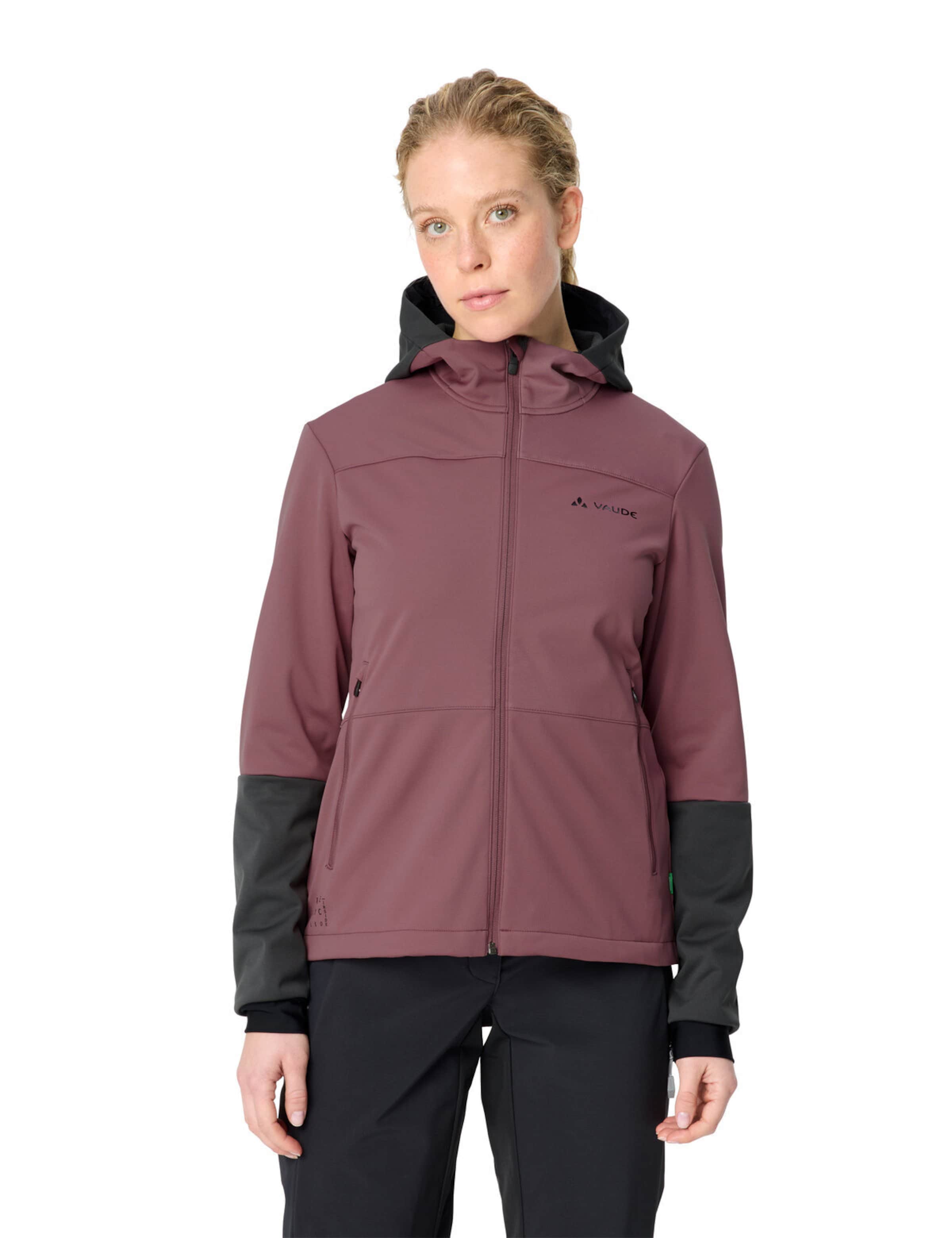 VAUDE Sports jacket 'Qimsa' in Red: front