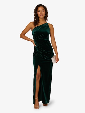 Adrianna Papell Evening dress 'Velvet Column Gown' in Green