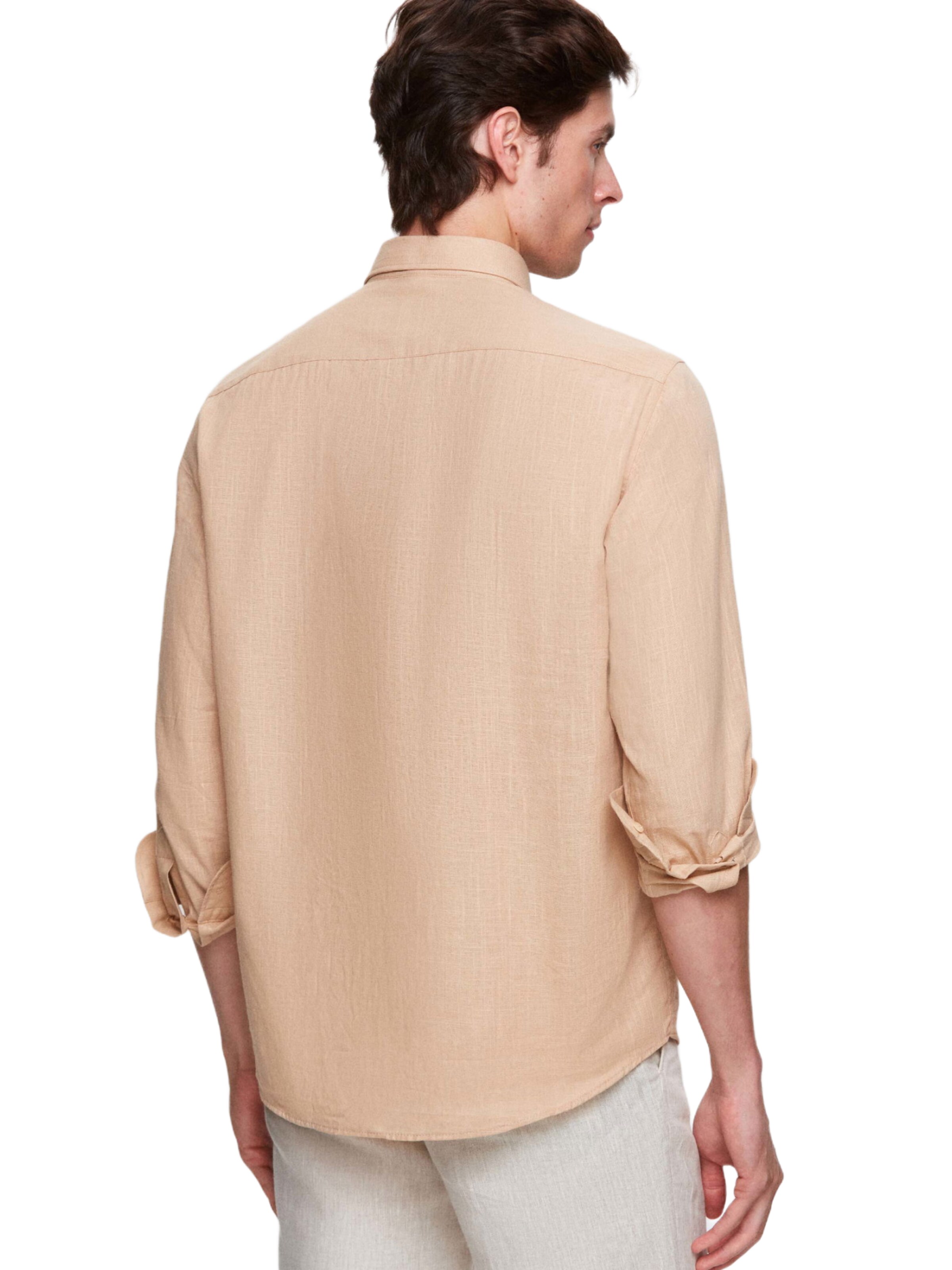 D’S Damat Regular fit Overhemd in Oranje