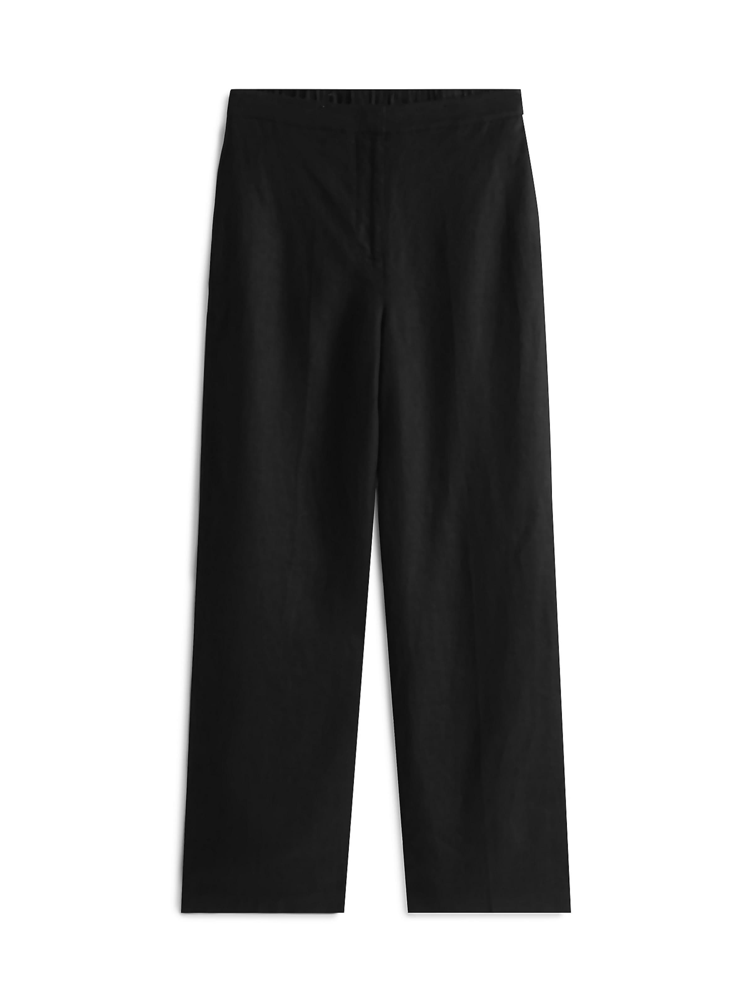 Pantalon TOMMY HILFIGER en noir : devant