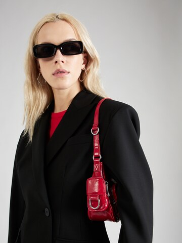 HUGO Red Between-seasons coat 'Aysuna' in Black