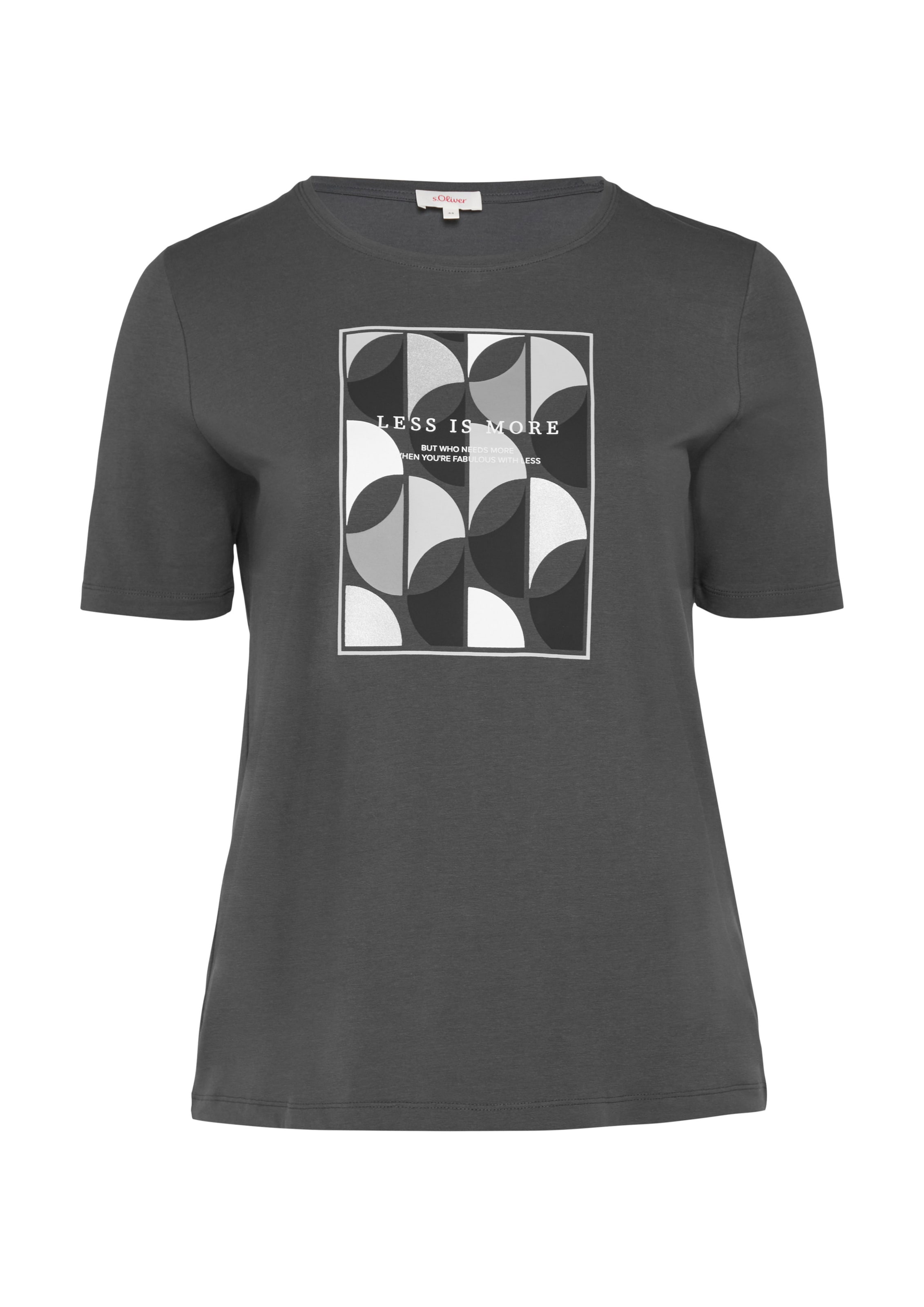 s.Oliver Shirt in Grey: front
