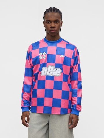Nike Sportswear Mikina 'CLUB' - Modrá: predná strana