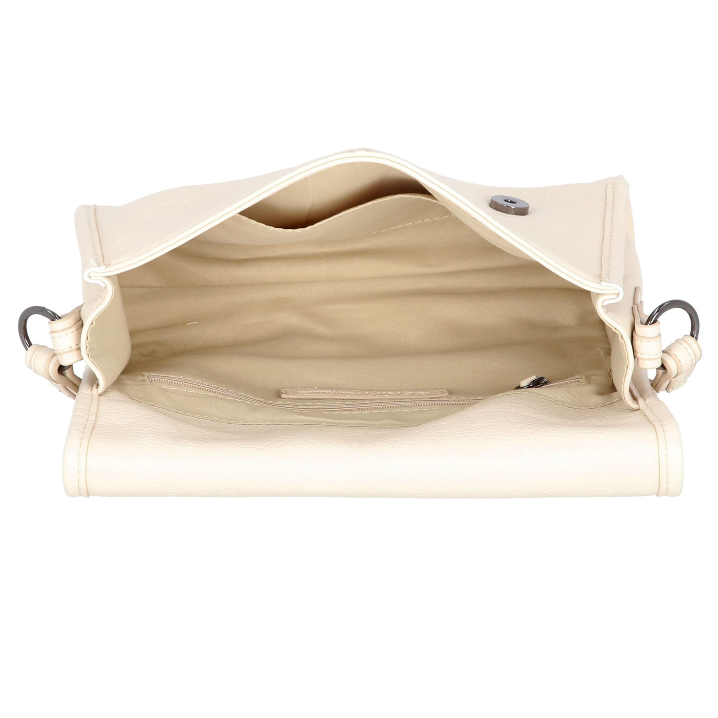 Borsa a mano 'Evi' di TOM TAILOR DENIM in beige