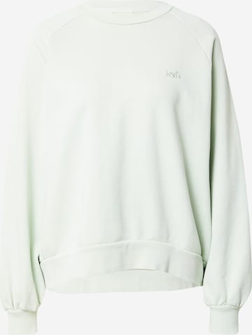 LEVI'S ® Μπλούζα φούτερ 'Snack Sweatshirt' σε πράσινο: μπροστά