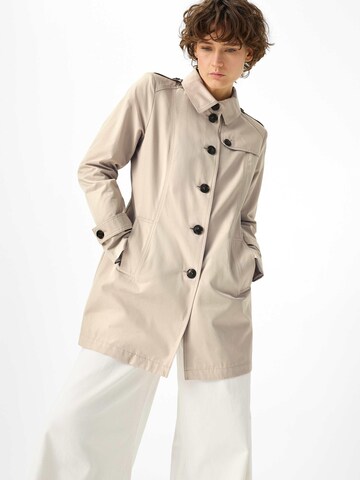 Fuchs Schmitt Between-Seasons Coat 'Oxford' in Beige