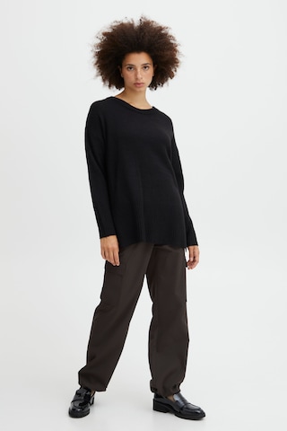 ICHI Sweater 'Kamara' in Black