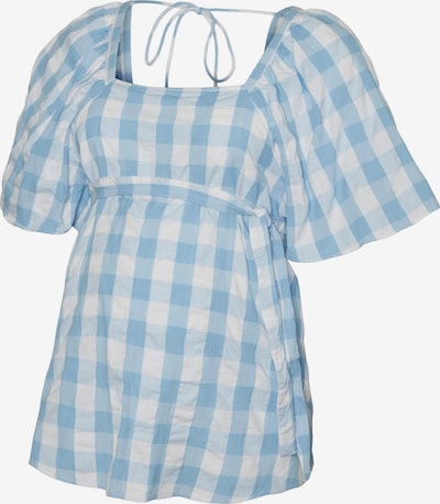 Vero Moda Maternity Blouse 'SODY' in Pastel blue / Light blue / White, Item view