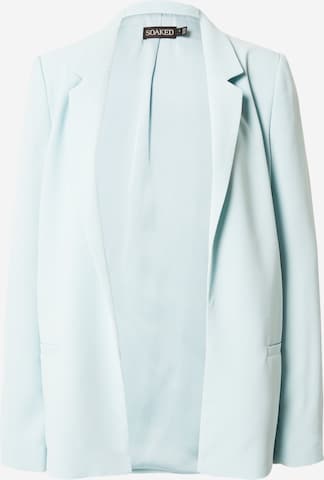 Blazer 'Shirley' SOAKED IN LUXURY en bleu : devant