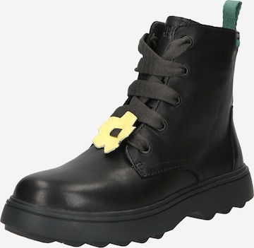 Bottes 'Norte Twins' CAMPER en noir : devant