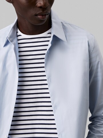 Calvin Klein Slim fit Overhemd in Blauw