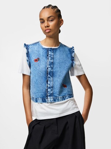 PIECES Weste 'PCPalma' in Blau