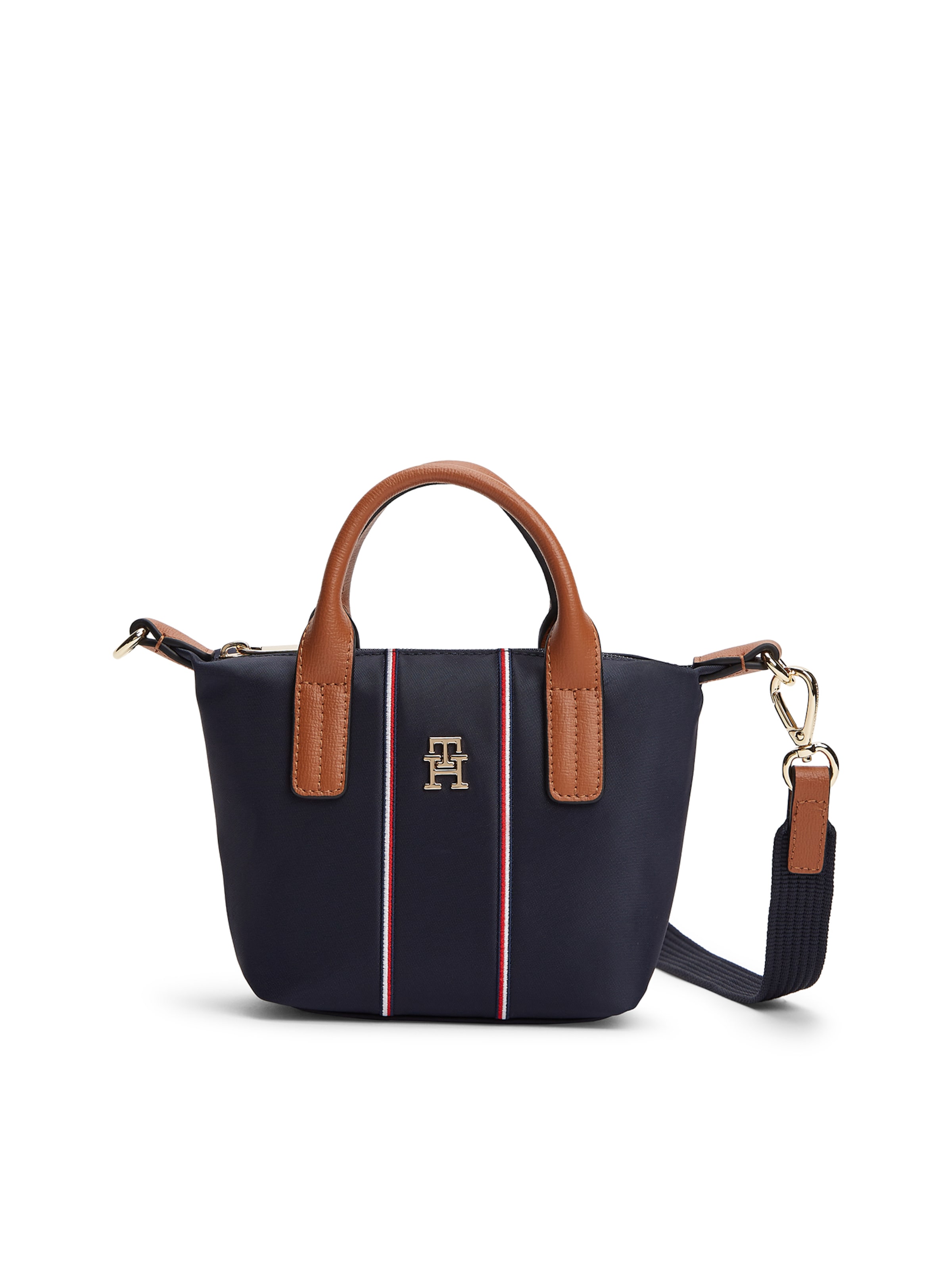 TOMMY HILFIGER Handtas 'POPETTE' in Blauw: voorkant