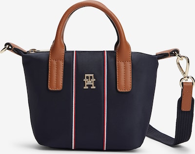 Rankinė 'POPETTE' iš TOMMY HILFIGER, spalva – tamsiai mėlyna jūros spalva / ruda / Auksas, Prekių apžvalga