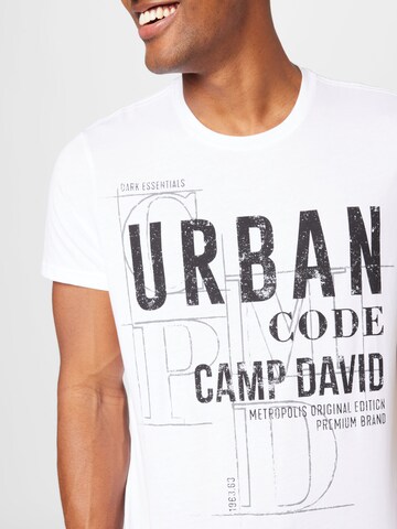 CAMP DAVID Shirt in White