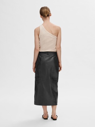 SELECTED FEMME Топ 'SLFANNA' в Бежевый