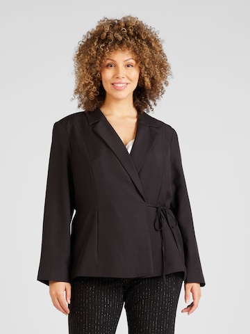 ABOUT YOU Curvy Blazer 'Melody' in Black: front