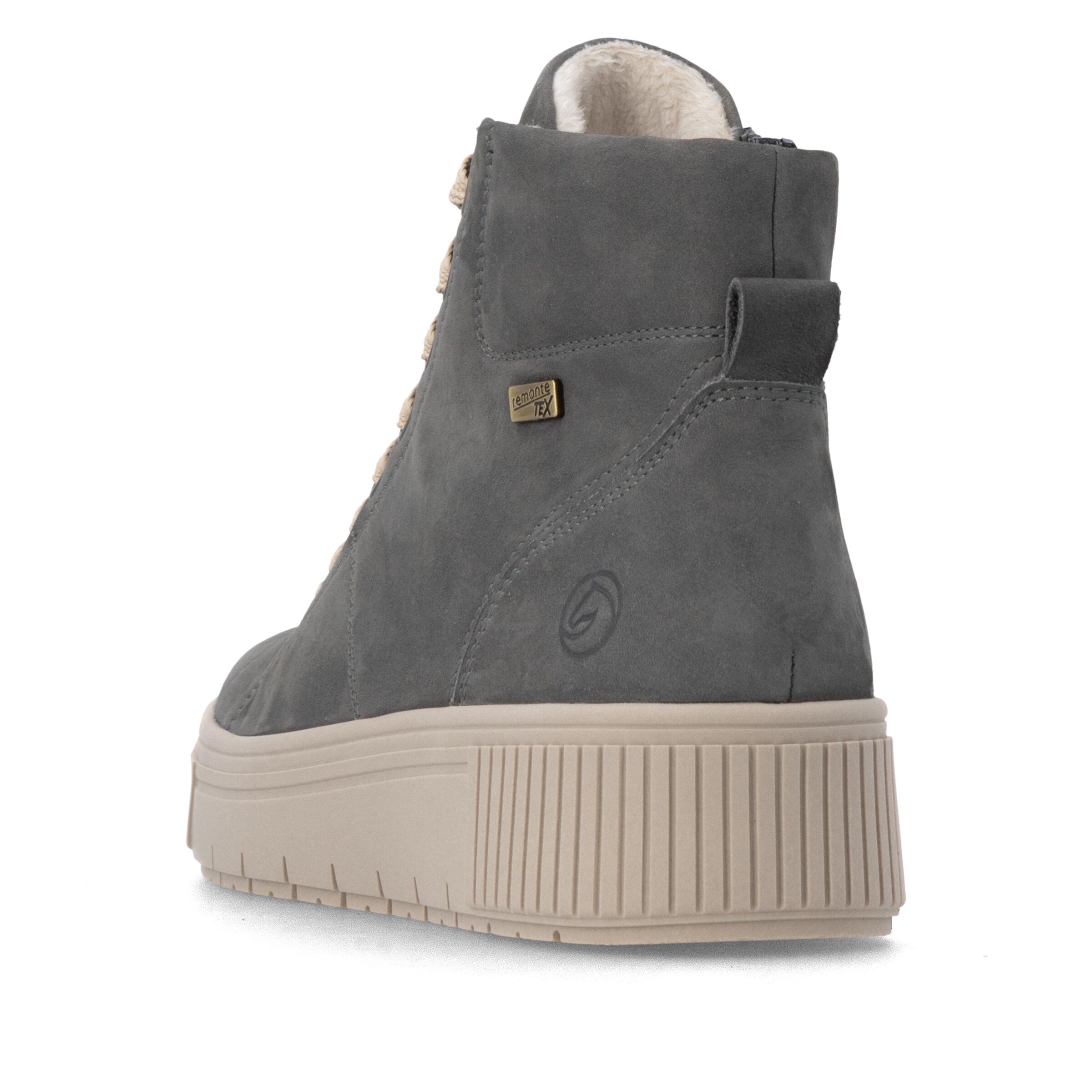 REMONTE Schnürstiefelette in Grau