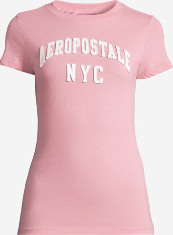 AÉROPOSTALE - Camiseta en rosa: frente