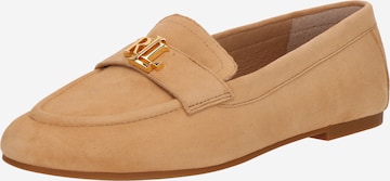 Chaussure basse 'AVERI III' Lauren Ralph Lauren en marron : devant
