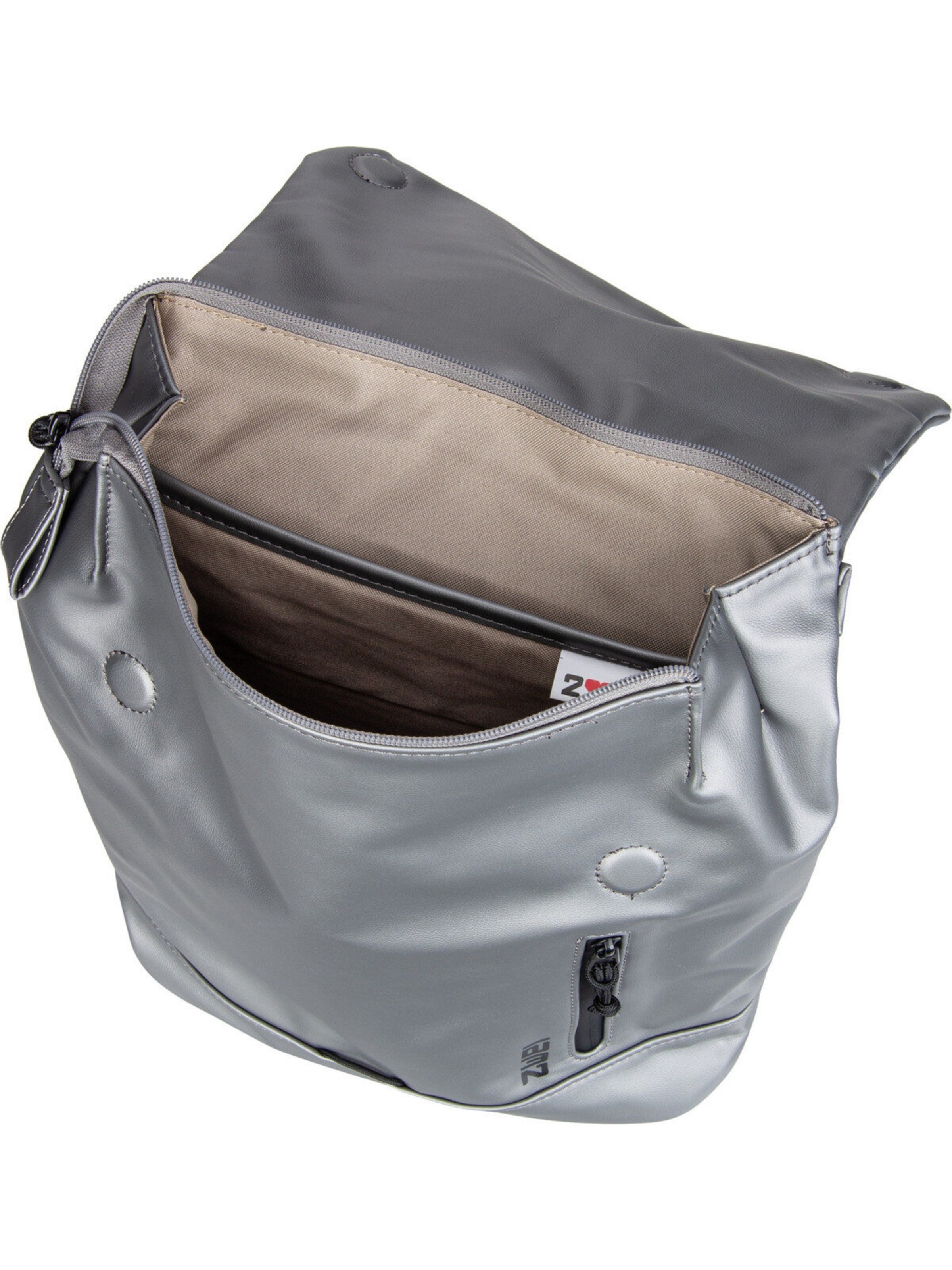 ZWEI Rucksack 'Cargo' in Silber