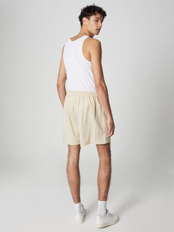 ABOUT YOU x Jaime Lorente Regular Shorts 'Julius' in Beige