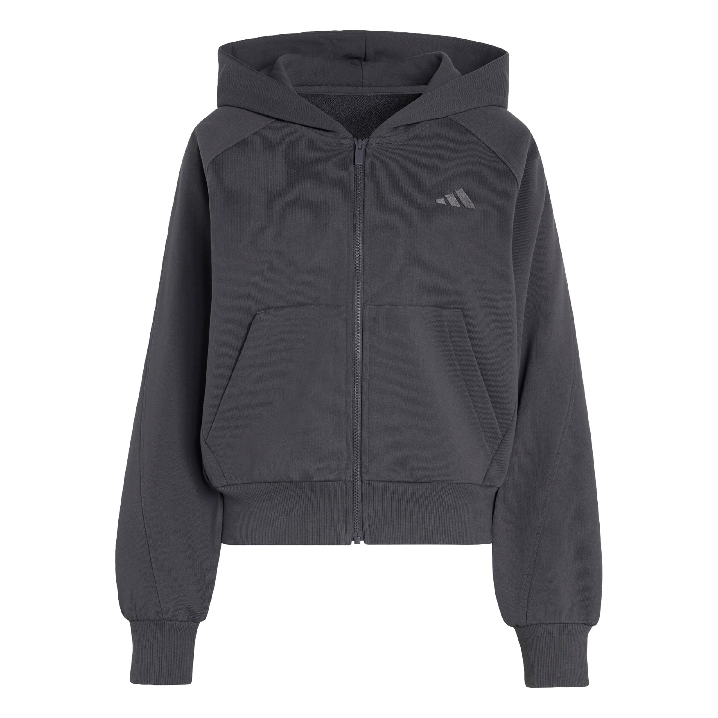 Giacca di felpa sportiva 'AK SL' di ADIDAS SPORTSWEAR in grigio: frontale
