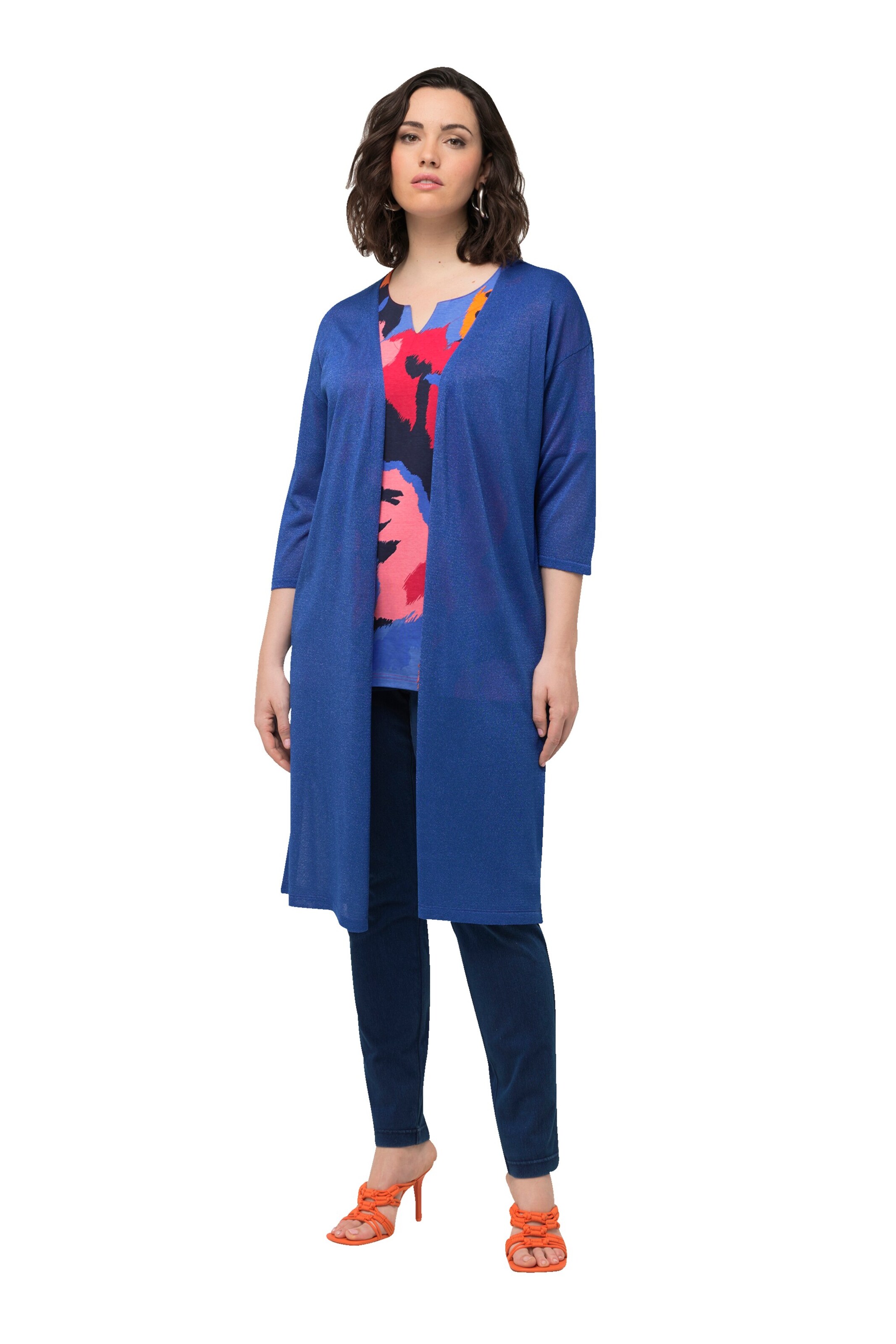 Ulla Popken Kardigán - kék