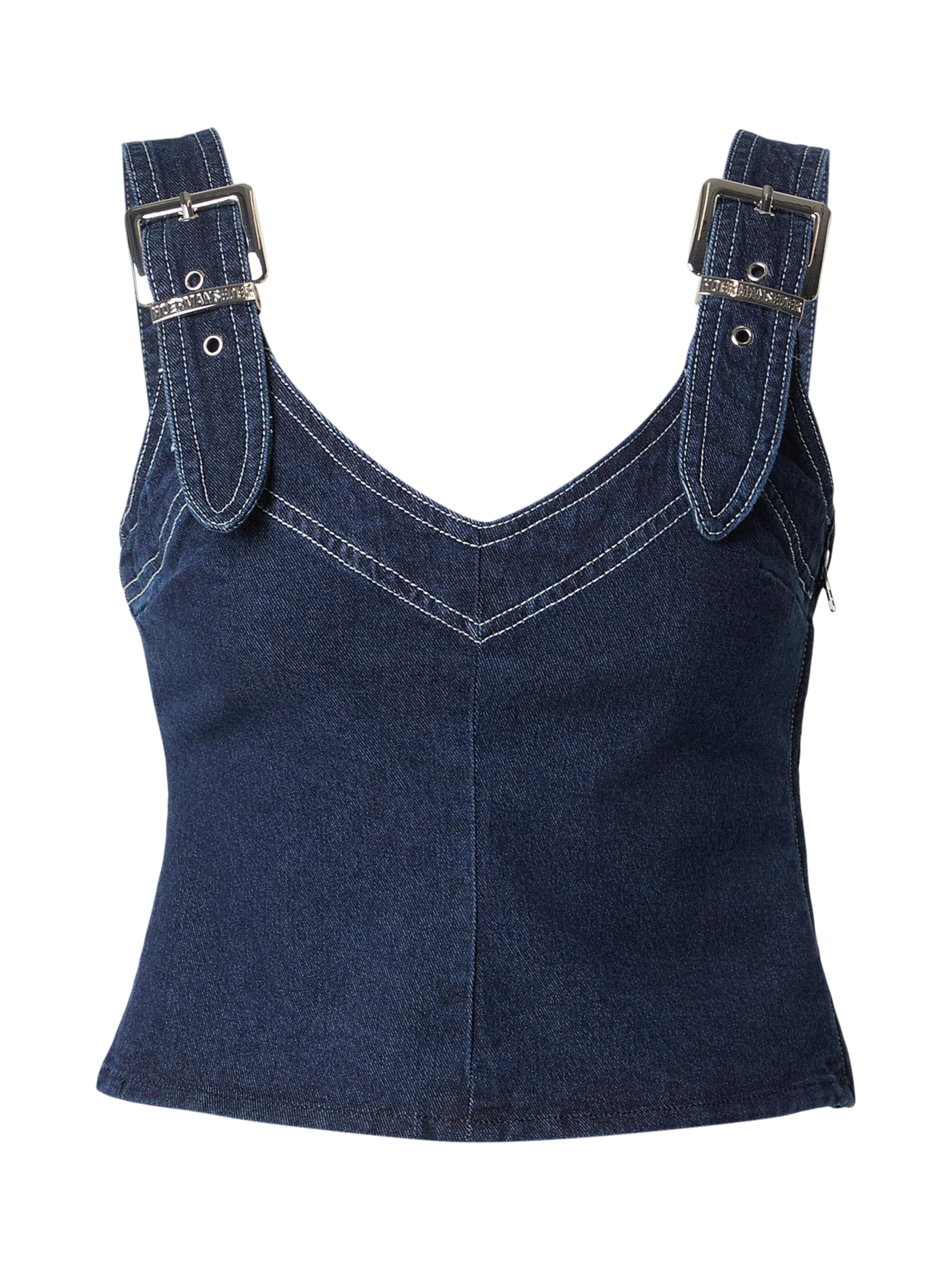 Hoermanseder Top em azul, Vista do artigo