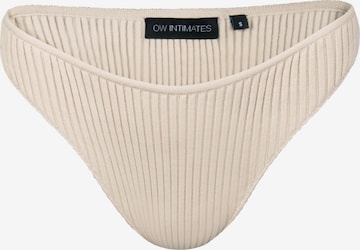 OW Collection Panty 'KARMA' in Beige: front