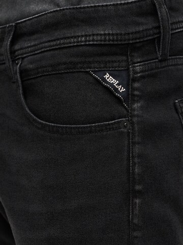 Regular Jean 'GROVER' REPLAY en noir