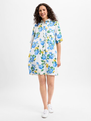 Marie Lund Zomerjurk in Blauw: voorkant