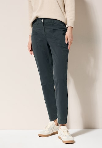 CECIL Slimfit Jeans in Grün: Vorderseite