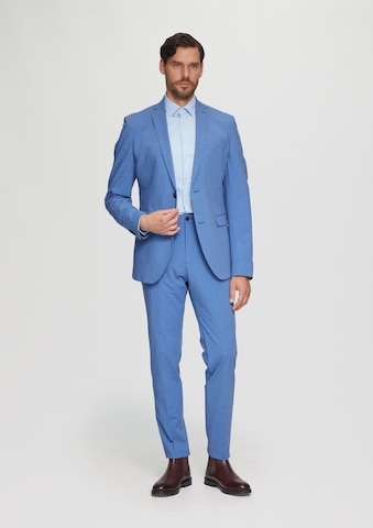 s.Oliver BLACK LABEL Regular Fit Businesshemd in Blau