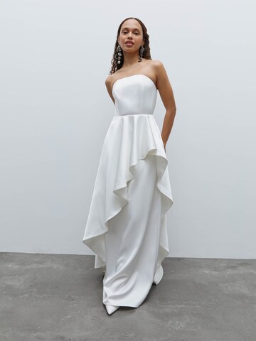 Abito da sera di Fleur by Kaviar Gauche in bianco: frontale