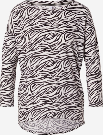 Hailys Pullover 'Mi44a' in Schwarz: Vorderseite