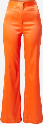 évasé Pantalon NA-KD en orange : devant