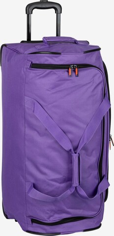 Sac de voyage TRAVELITE en violet : devant