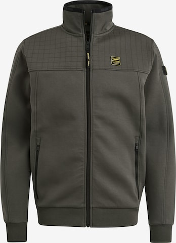 PME Legend Sweatjacke in Grün: Vorderseite