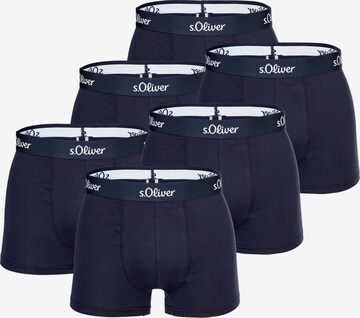 s.Oliver Boxer shorts in Blue: front