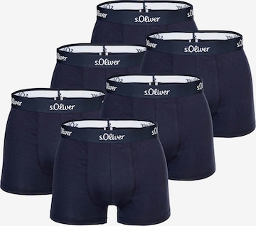 s.Oliver Boxershorts in Blauw: voorkant