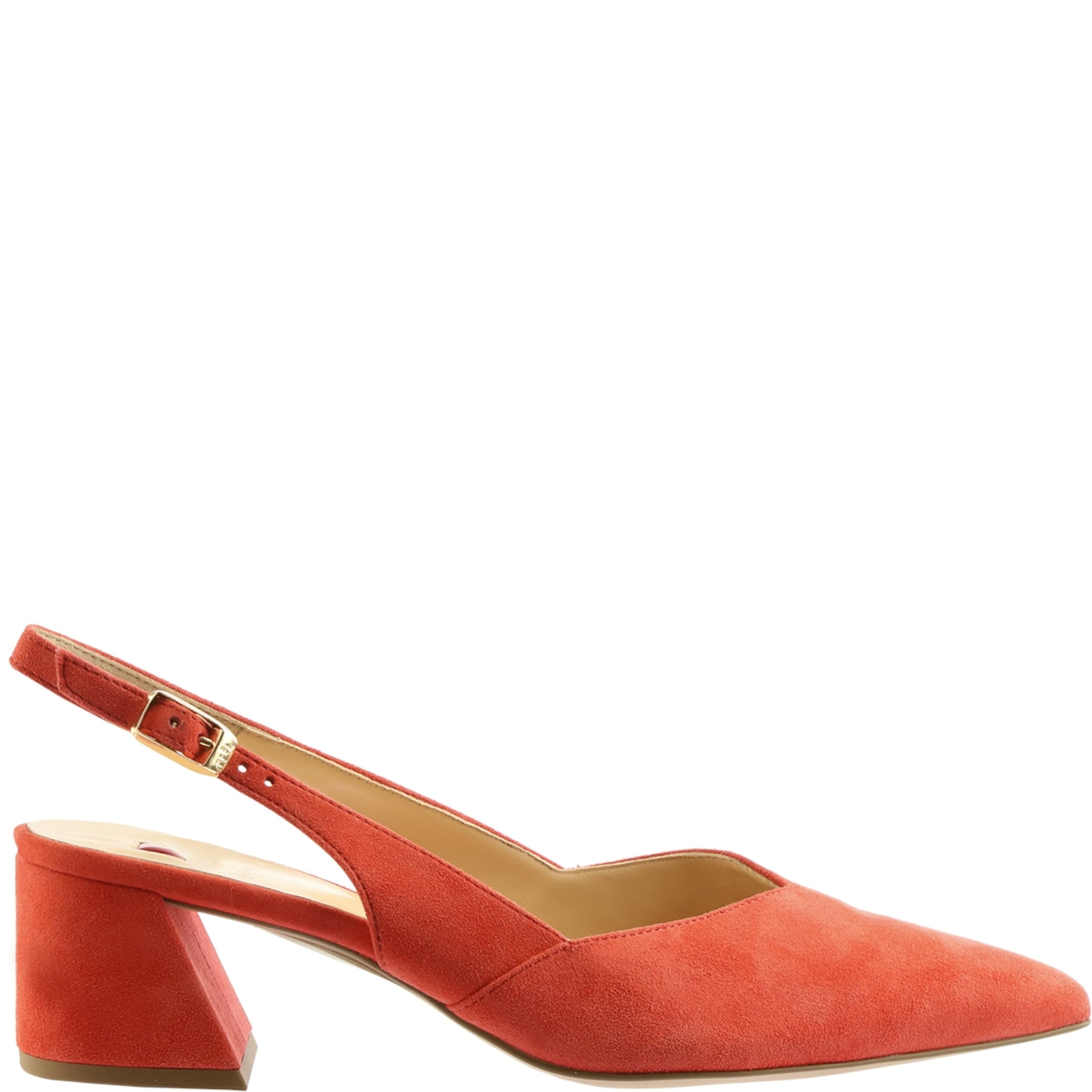 oranžs Högl Vaļējas augstpapēžu kurpes 'Laura': no priekšpuses