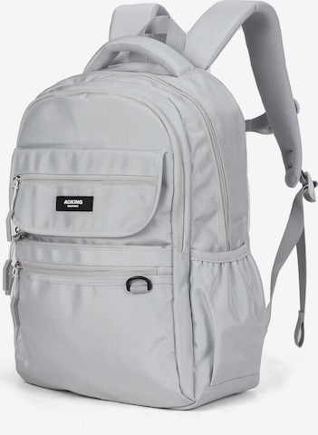 Aoking Backpack in Grey: front